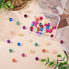 55Pcs 11 Colors Natural White Jade Dyed Beads G-TA0002-74-5