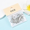 SHEGRACE Brass Toggle Clasps XGR0123P-157P-6