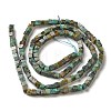 Natural African Turquoise(Jasper) Beads Strands G-B064-A13-3