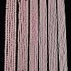 Transparent Glass Beads Strands EGLA-A044-T1mm-MD22-4