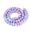 Anti-Tarnish Electroplate Glass Beads Strands GLAA-T025-10mm-11M-3