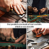 Rectangle Leather Credit Card Wallets for Women Men AJEW-WH20001-31B-7