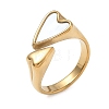 304 Stainless Steel Cuff Open Rings RJEW-D353-02G-02-2