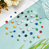 72Pcs 12 Style Ion Plating(IP) 304 Stainless Steel Enamel Links/Connectors and Charms STAS-UN0032-11-4