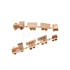 Miniature Wood Train Display Decorations MIMO-PW0003-103-2