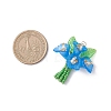 Glass Seed Beaded Pendants PALLOY-MZ01155-3