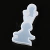 Snowman Pendant Silicone Statue Molds DIY-P019-22-2