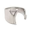 Non-Tarnish 201 Stainless Steel Finger Rings RJEW-H223-04P-Y-1