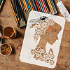Plastic Drawing Painting Stencils Templates DIY-WH0396-569-3