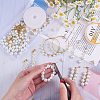 DIY Imitation Pearl Long Drop Earring Making Kit DIY-SZ0009-67-5