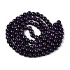 Imitation Tiger Eye Glass Beads Strands GLAA-Q106-03A-B08-2