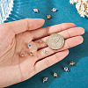 12Pcs 2 Colors Brass Pave Cubic Zirconia Heart Links Connector Charms KK-TA0003-48D-6