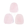 Natural Rose Quartz Pendants G-N362-06E-1
