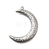 304 Stainless Steel Pendants STAS-Z163-09P-1