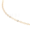 Brass Cable Chain Necklace NJEW-JN03110-02-2