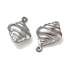 304 Stainless Steel Pendants STAS-P433-14D-P-2