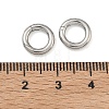 304 Stainless Steel Spring Gate Rings STAS-L022-579P-2