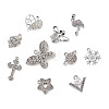 Alloy Rhinestone Pendants RB-TA0001-04-19