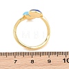 Brass Cuff Open Rings for Women KK-CBA17E5-01G-5