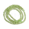 Natural Peridot Beads Stands G-H042-B31-01-3