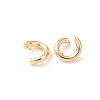 Brass Open Jump Rings KK-G604-08G-14-2