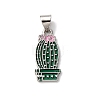 Brass Enamel Pendants LS-FIND-I054-01E-P-1