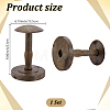Plastic Dome Shaped Stem Hat Rack AJEW-WH0696-552-2