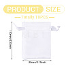 10Pcs Brocade Good Luck Fortune Drawstring Gift Blessing Bags PAAG-TADJ0001-01A-4