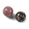 Natural Rhodonite Sphere Beads GG-D003-A06-2