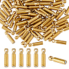 120Pcs Brass & Silicone Brooch Pin Backs KK-FH0008-42-1