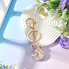 Number 3 Transparent Resin Keychains KEYC-TADJ0001-10C-3