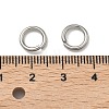 Tarnish Resistant 304 Stainless Steel Open Jump Rings STAS-E067-11-9mm-4