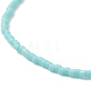Natural Pearl & Glass Seed Beaded Stretch Bracelet for Women BJEW-JB09167-6