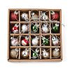 Glass Pendant Decorations HJEW-F021-01-1