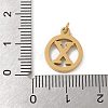 304 Stainless Steel Charms
with Jump Ring LS-STAS-R001-02G-X-3