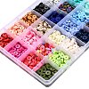 24 Colors Handmade Polymer Clay Beads CLAY-X0011-03C-3