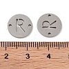 Non-Tarnish 201 Stainless Steel Hollow Flat Round Links FIND-R149-03R-P-3