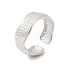304 Stainless Steel Cuff Open Rings RJEW-P188-02B-P-4