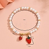 Brass Enamel Charm Bracelets GU0382-3-2