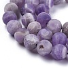 Natural Amethyst Beads Strands X-G-I288-A01-8mm-3