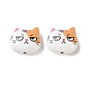 Baking Paint Alloy Beads FIND-H059-02D-1