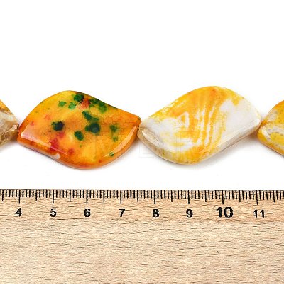 Dyed Natural Agate Beads Strands G-U029-I01-1