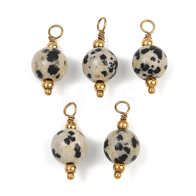 Natural Dalmatian Jasper Pendants GG-CBA5E56-07G-02-1