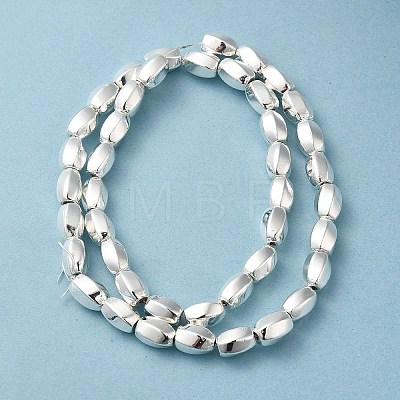 Electroplated Synthetic Magnetic Hematite Beads Strands G-Q1009-G02-01S-1