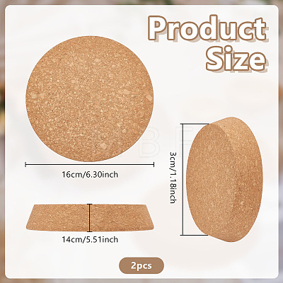 2Pcs Cork Bottle Stoppers AJEW-OC0016-27-1