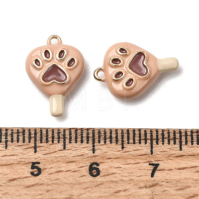 Alloy Enamel Pendants PALLOY-T094-05C-1