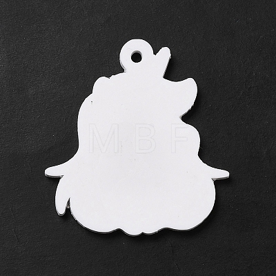 Cartoon Opaque Acrylic Pendants MACR-K330-33F-1