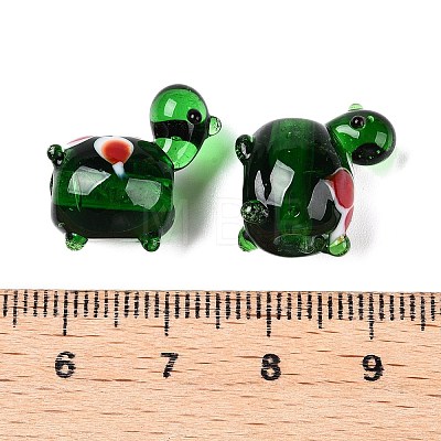 Handmade Lampwork Beads Strands LAMP-N024-36A-1