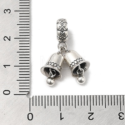 Thailand 925 Sterling Silver European Dangle Charms STER-D018-01AS-1
