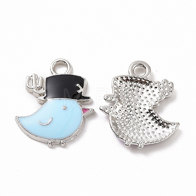 Alloy Enamel Pendants ENAM-B054-11P-1